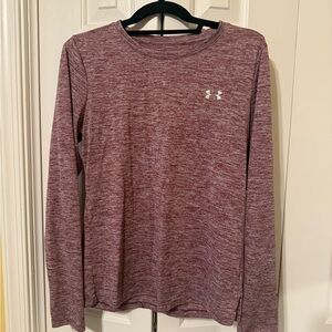 Under Armour Heat Gear Pink Heather Shirt